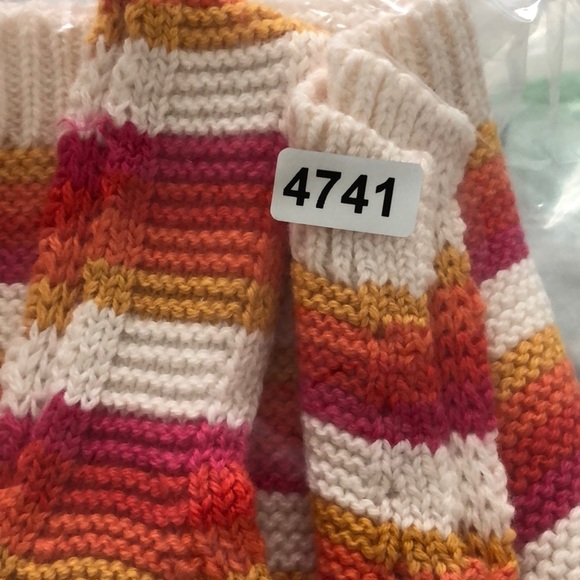 Marine Layer Finley Tank Knit Sleeveless V-Neck Sweater Top Sunset Stripe NWT XL - Picture 5 of 8